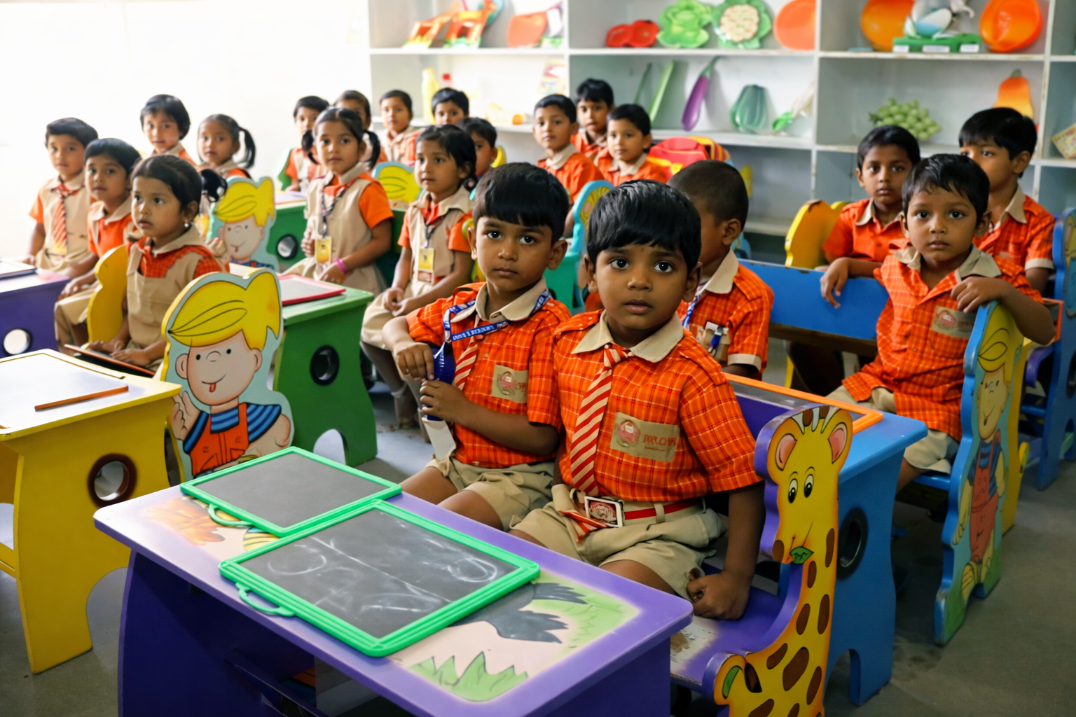 Primary Wing Students